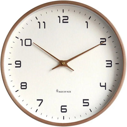 Reloj De Pared basic Silencioso Color blanca Clásico Quartz